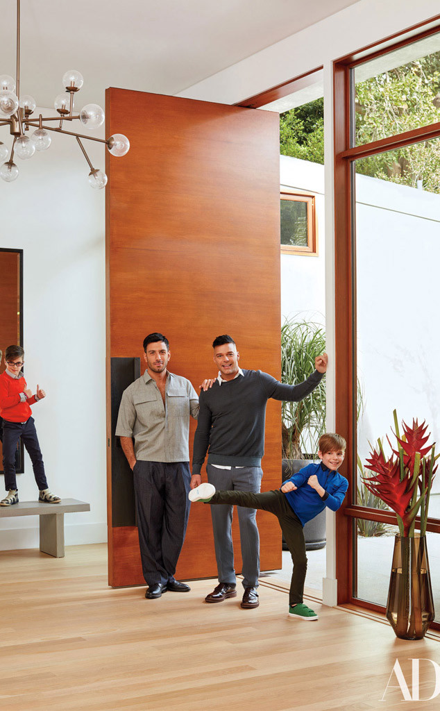 Inside Ricky Martin S Beverly Hills Home With Fiance Jwan Yosef E Online Au
